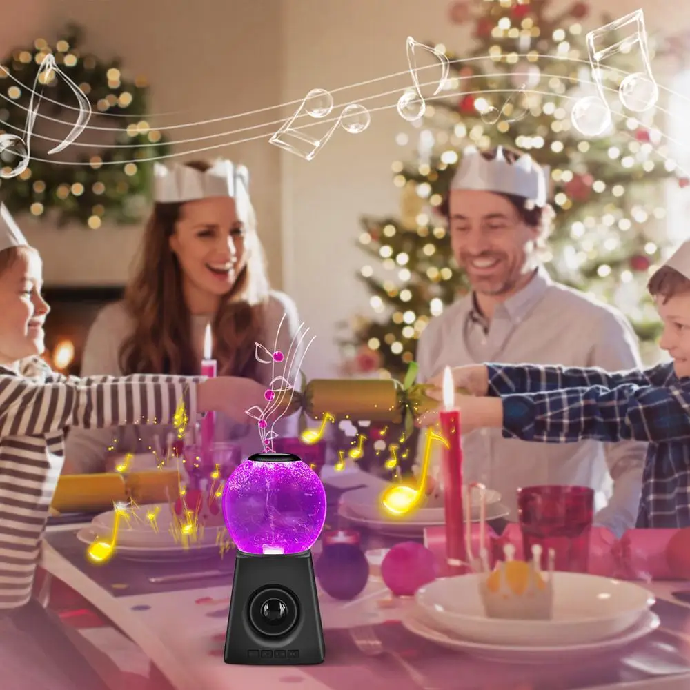 Leegoal светодиодный Bluetooth динамик беспроводной водное поло Торнадо Красочный s TF