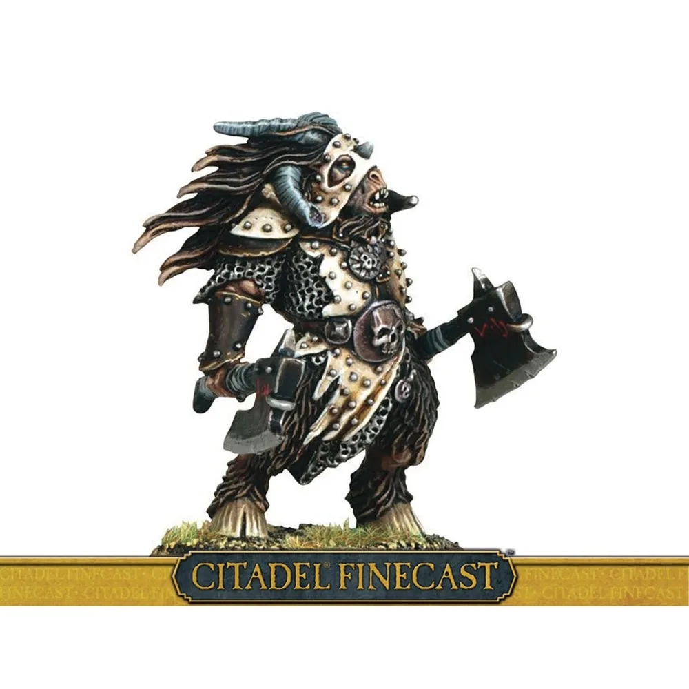 Beastmen Beastlord с дополнительным ручным оружием (металл) |