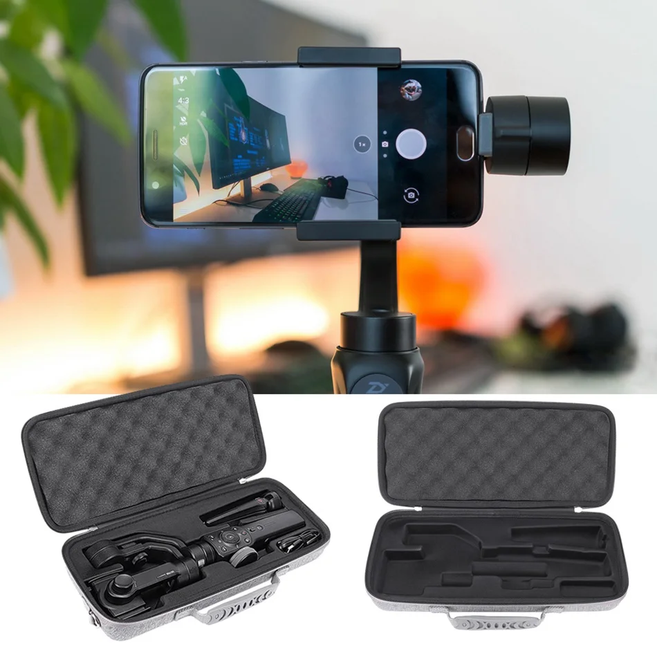 Сумка для переноски zhiyun smooth 4 дорожный портативный кейс гладкая 4 сумка на плечо композитный материал необходимые аксессуары