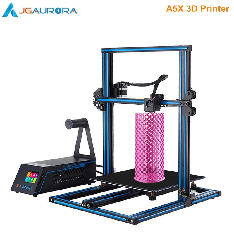 

JGAURORA A5X 3D Printer 2.8inch Touch Screen Kit PrintingMemory Card Offline Print High Precision 3D Printing