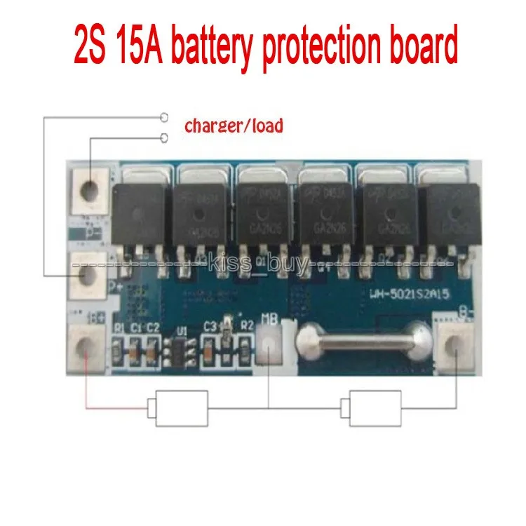 2S 15A 18650 Li Ion 7 2 V 4 v литиевые BMS PCM батареи защитная плата|protection board|battery protection boardbms pcm |