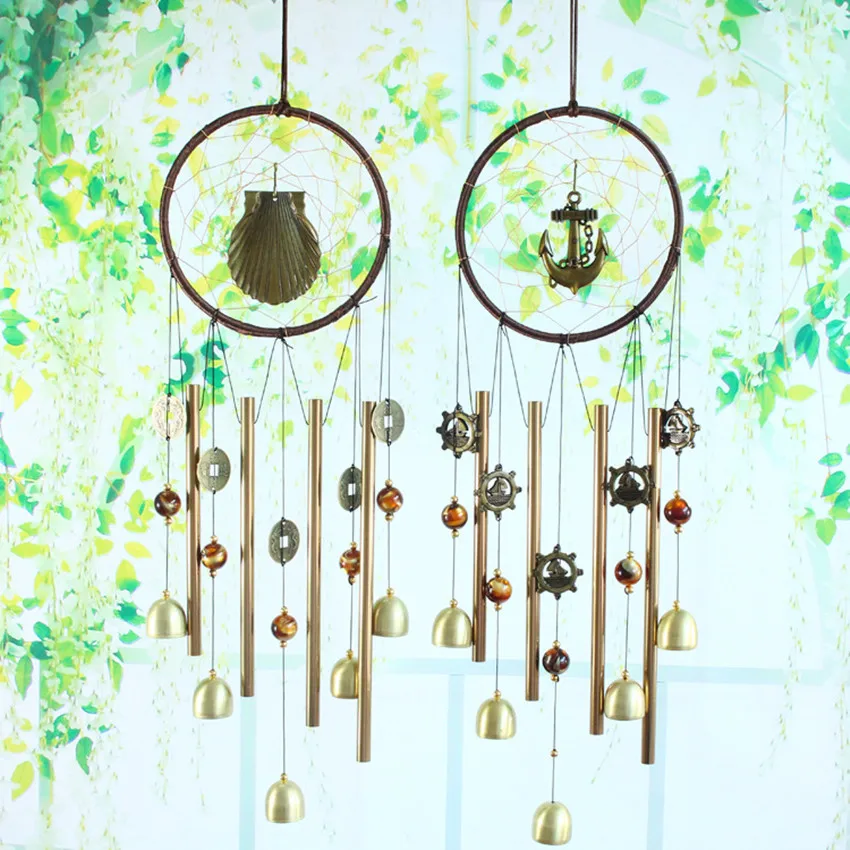 1pcs 4 Tube Windchime Home Decor Ornament Door Wall Hanging
