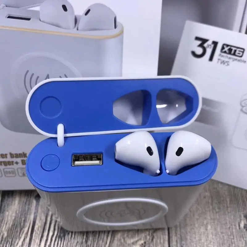 Универсальная гарнитура Bluetooth 3 в 1 наушники интеллектуальная зарядка внешний