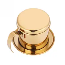 Чашка из нержавеющей стали вьетнамская Кофеварка капельный фильтр заварочный вьетнамский стиль кофейная кружка чашка ситечко кофейные инструменты новые