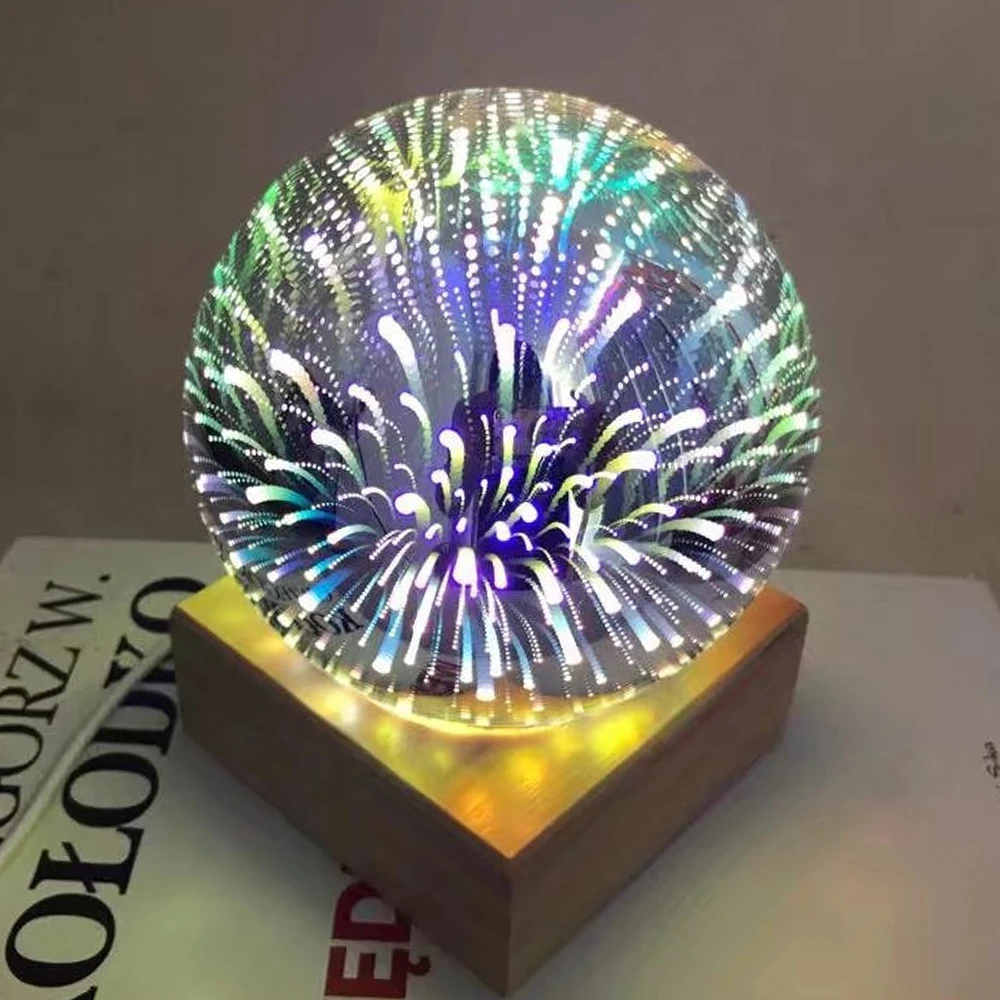 DOXA 3D Стекло мяч звездное небо Star Light Таблица Луны лампа сказка Феерверки ночные