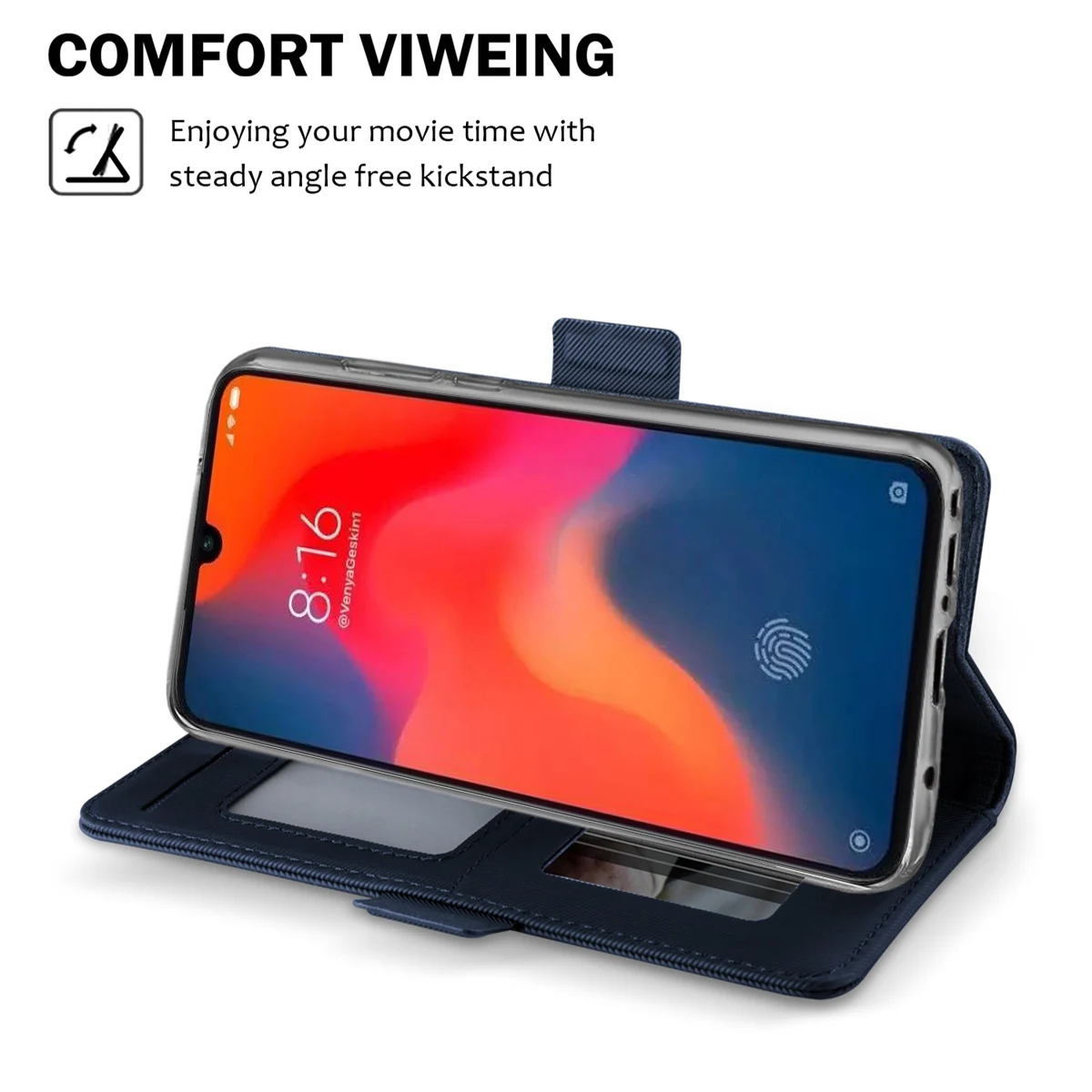 For Xiaomi Mi 9 Xiaomi Case Magnetic PU Leather Flip Stand Wallet Case With Mirror Rotate Card Holder Case For Xiaomi Mi9 Cover