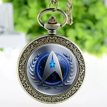 JW винтажные Бронзовые Брелоки часы стимпанк карманные часы с цепочкой ожерелье кулон для мужчин и женщин