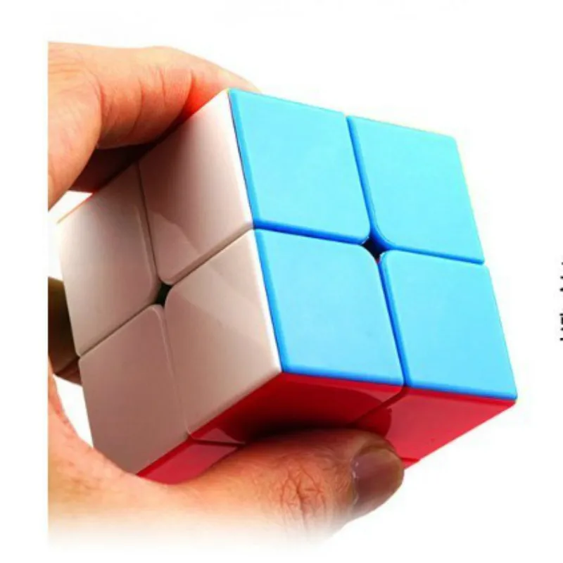Qiyi куб 2x2x2 супер гладкий Головоломка Куб скоростной куб квадратный куб Магическая игрушка вращающийся куб игрушка