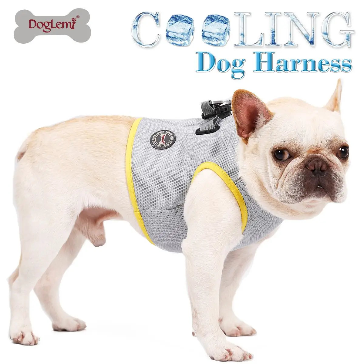 

New Summer Dog Cooling Vest Breathable Heatstroke Pet Dog Cooling Clothes Pet Mesh Reflective Vest Harnesses Quick Release Hot