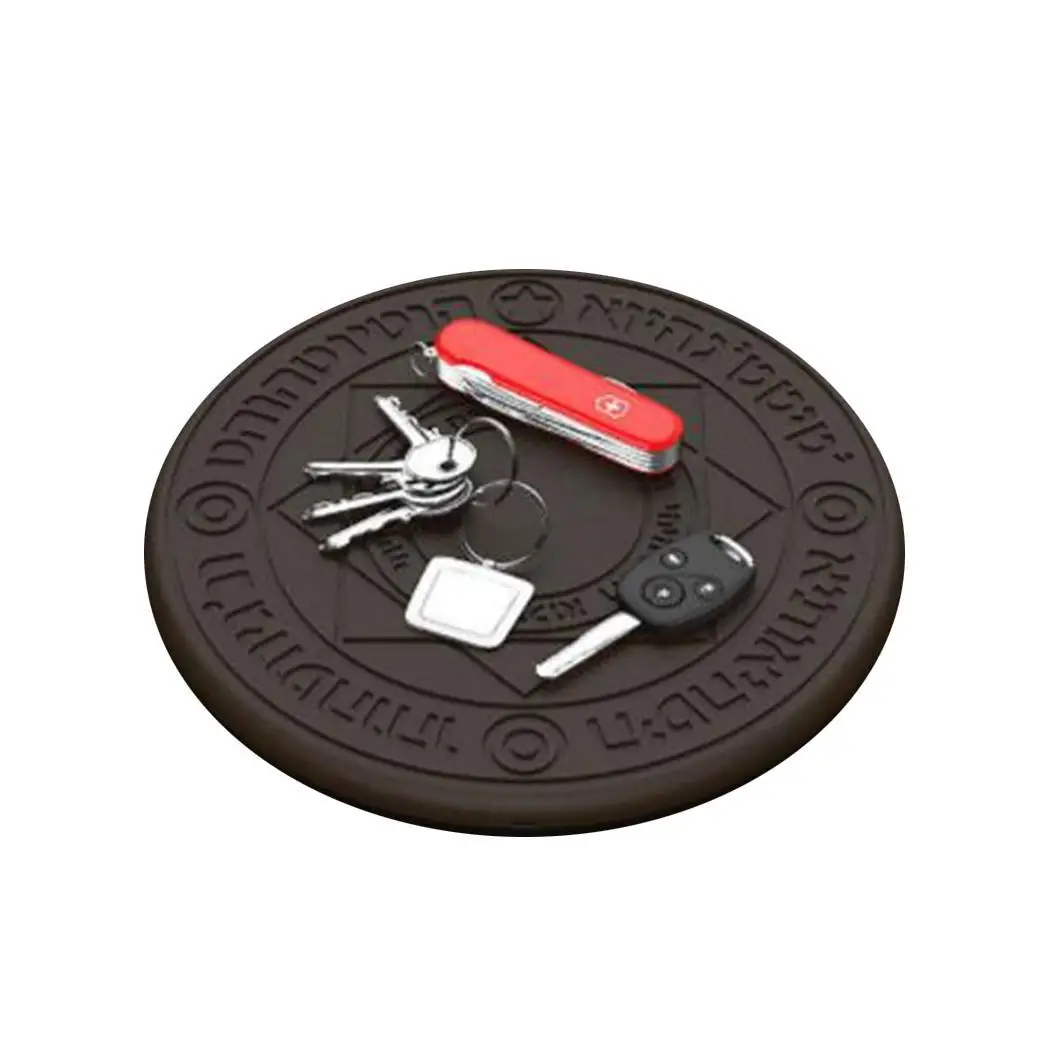 

Ultra-thin Fast Wireless Charger General Wireless Charging Coffee, Pink Pad type 5.0V/9.0V Type-C + Micro-USB
