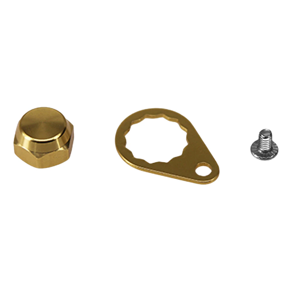 Fishing Reel Locking Plate Screw Nut Cap Bearing Cover LeftRight DIY Fishing Reel Handle Accessory For Shimano Baitcasting Reel