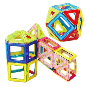 

New Mini Magnetic Construction Toy And Model Building Blocks Of Plastic Educational Children Gift