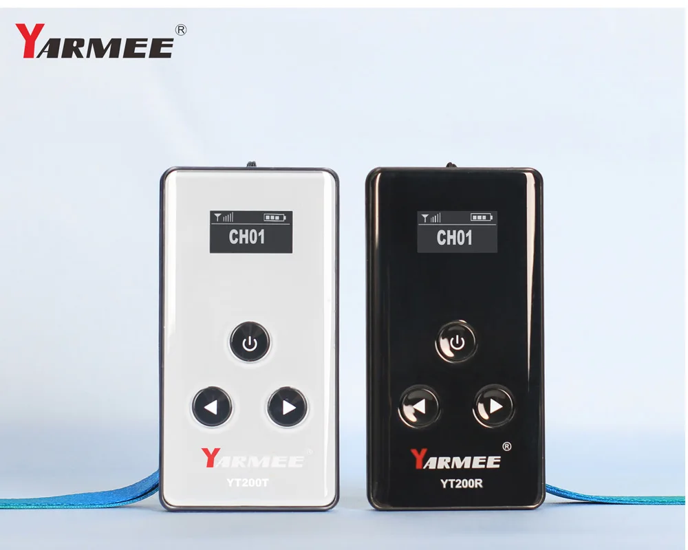 

YARMEE Wireless Tour Guide System YT200 6 Transmitters with Mic