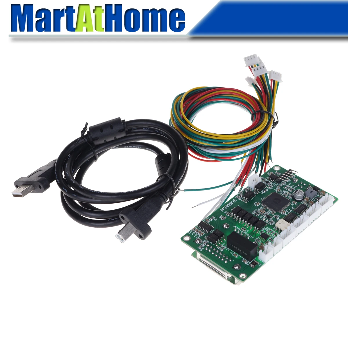 ARGEDO SUMACH MACH3 4 оси USB с ЧПУ карта управления движением Breakout Board 150 кГц 5 В DC Аналоговый