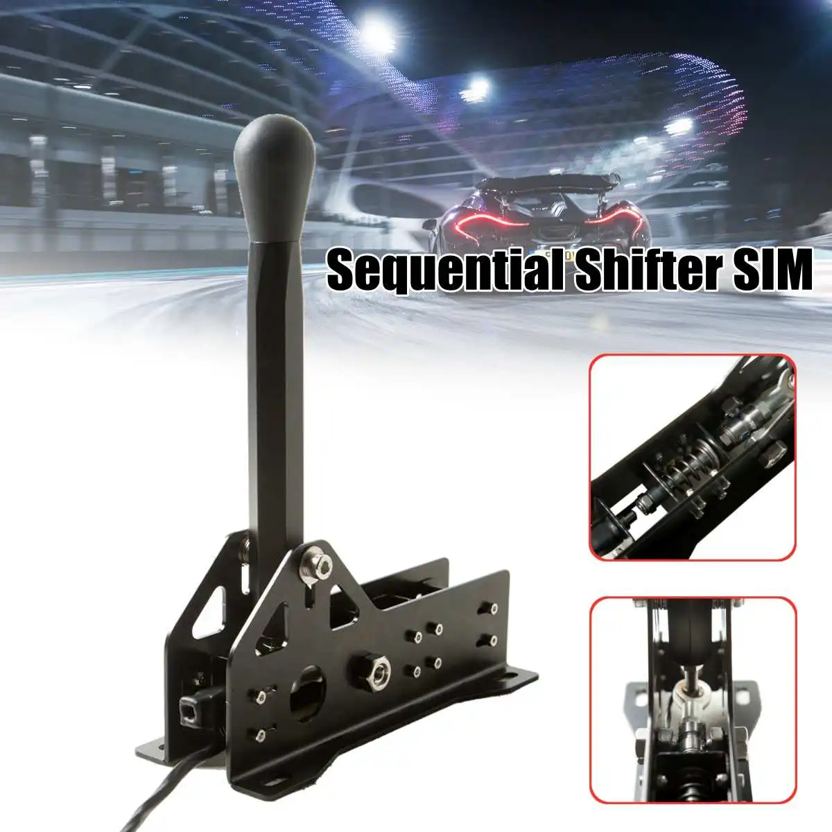 

PC Racing Games SRS Sequential Shifter Gearshift SIM for Logitech G25 G29 G27 TH8A G27 T300 T500
