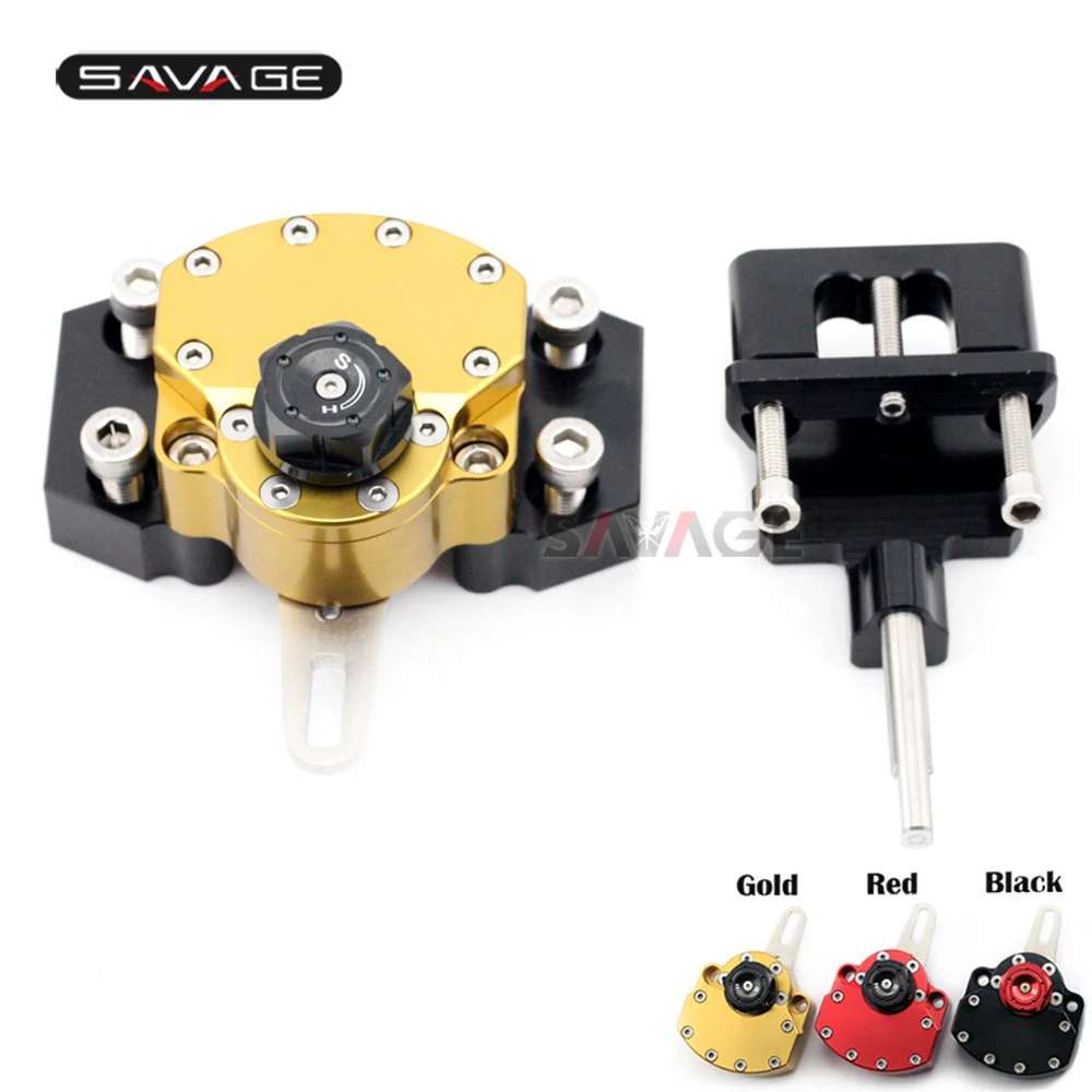 

Steering Damper For Kawasaki Z250 2013-2014/ Z300 2015-2016 Motorcycle Adjustable Stabilizer Mount Bracket Reversed Safety