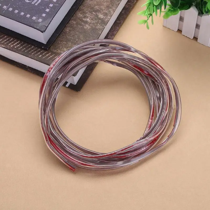 

5m Car Door Edge Guard Scratch Strip Anti Collision Rubber Sealing Trim Bumper Protection Sticker Strip Car Styling Moulding New