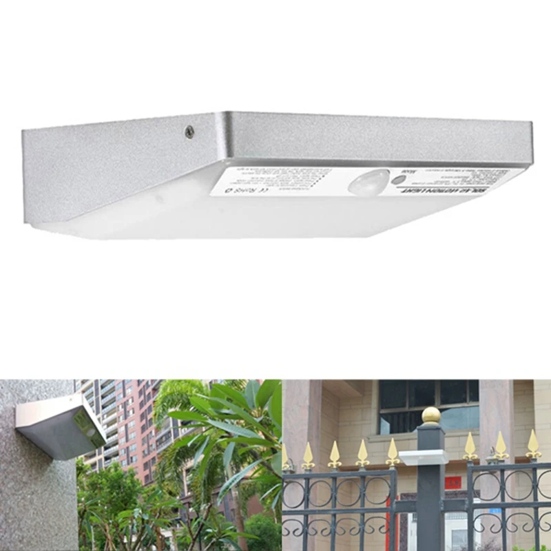 

Solar Power Porch Lights 48 LED PIR Motion Sensor Light Outdoor IP65 Waterproof Garden Security Lamp
