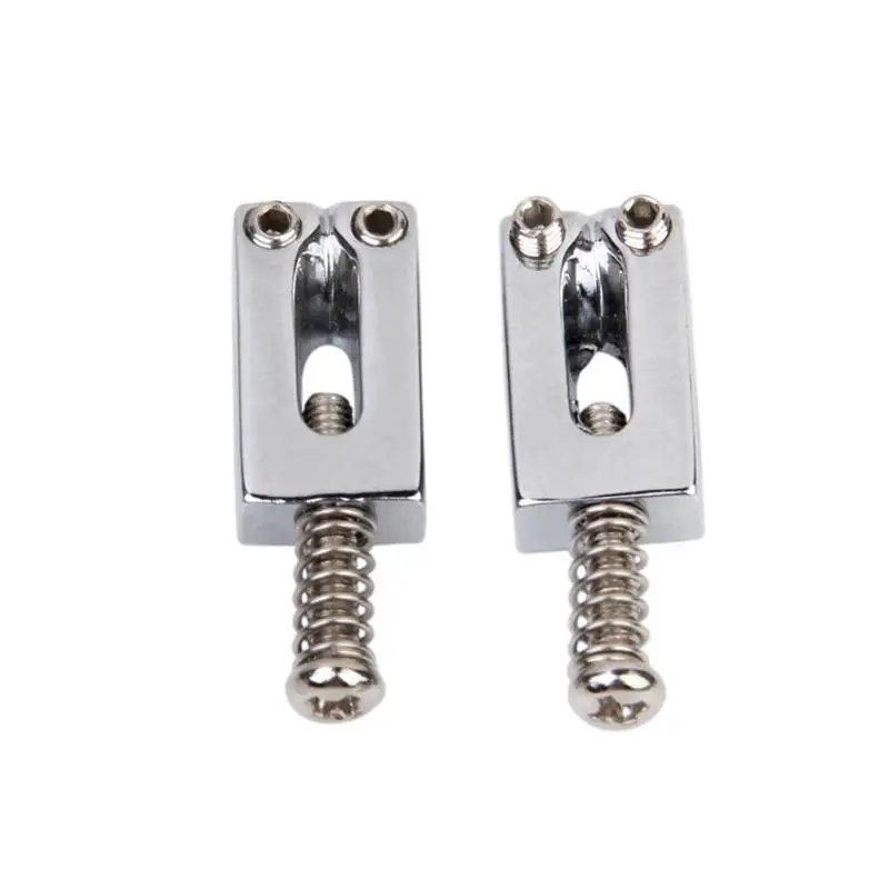 6 шт. серебряные седла для гитары Tremolo Профессиональный Набор сменных