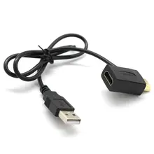 Hdmi папа-мама разъем+ USB 2,0 кабель зарядного устройства разделитель адаптер удлинитель