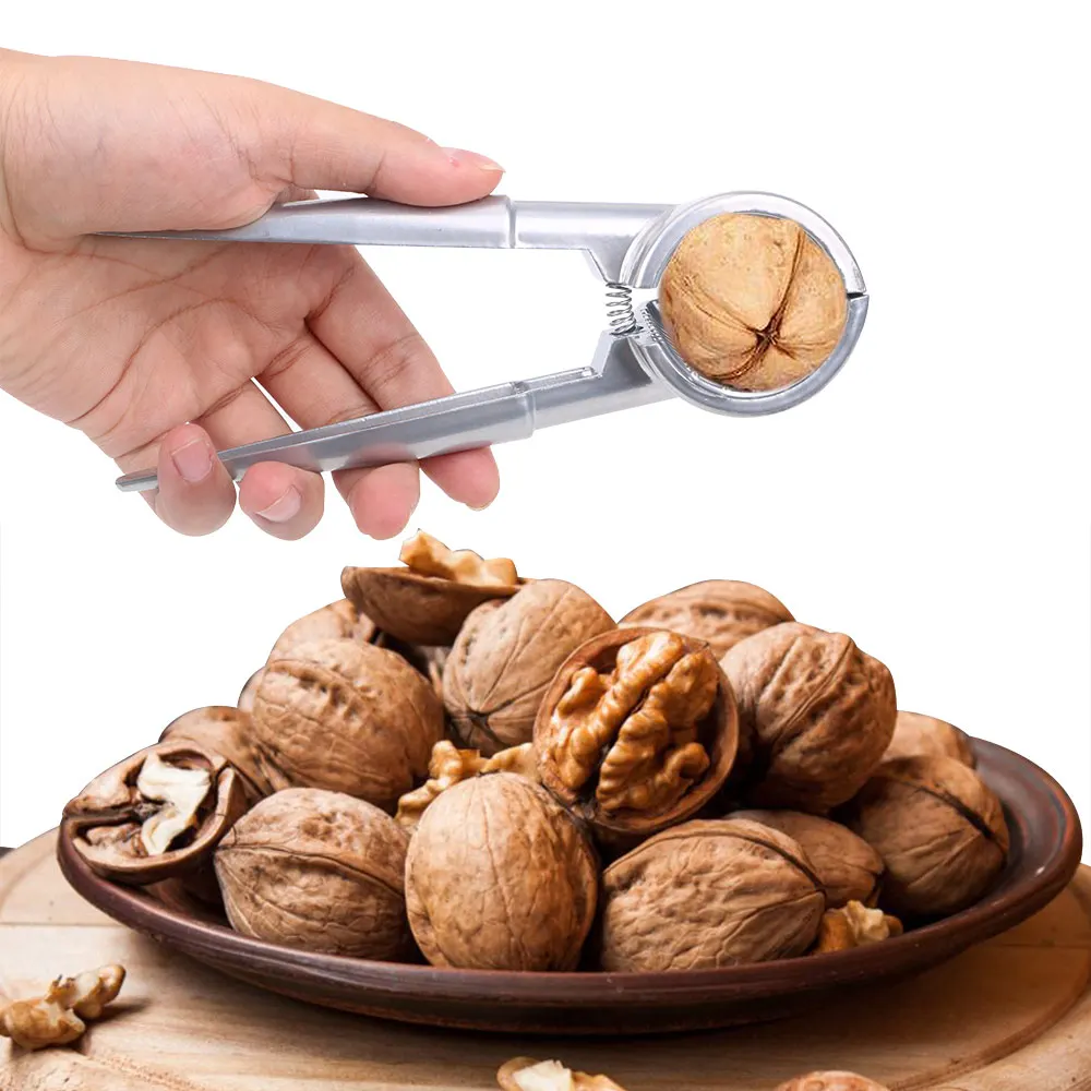 Alloy Nut Crackers Quick Walnut Cracker Shell Nuts Opener Kitchen Tools