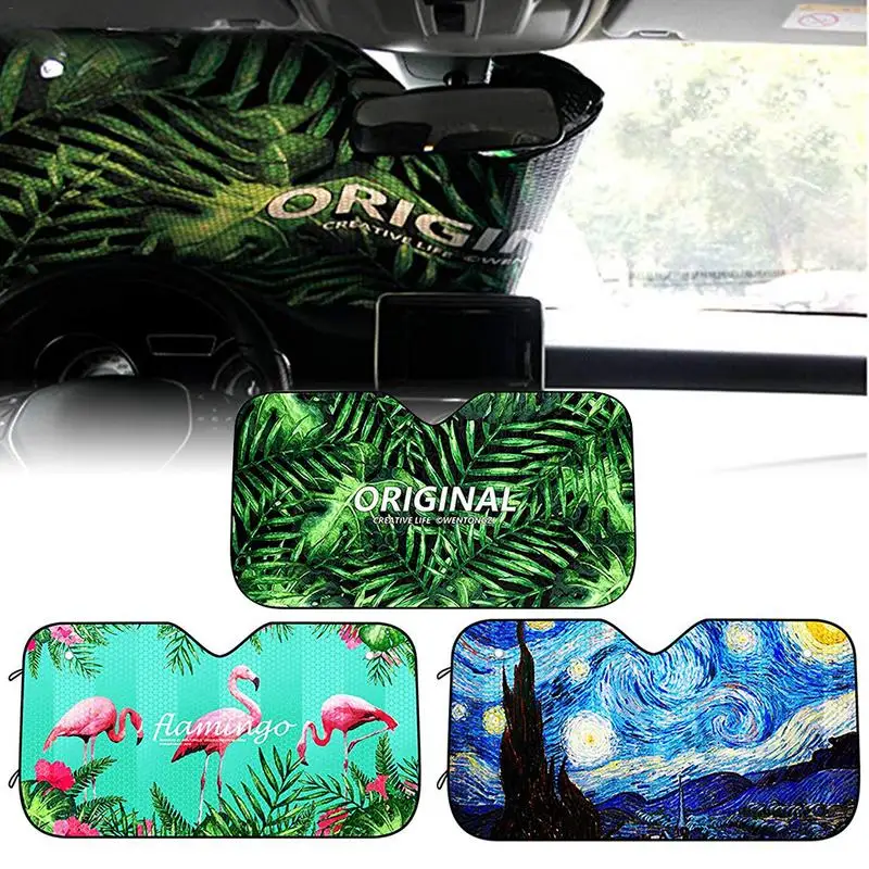

Universal Car Sun Shade UV Protection Curtain Car Sunshade Window Windscreen Sun Visor Summer Protection Window Film New