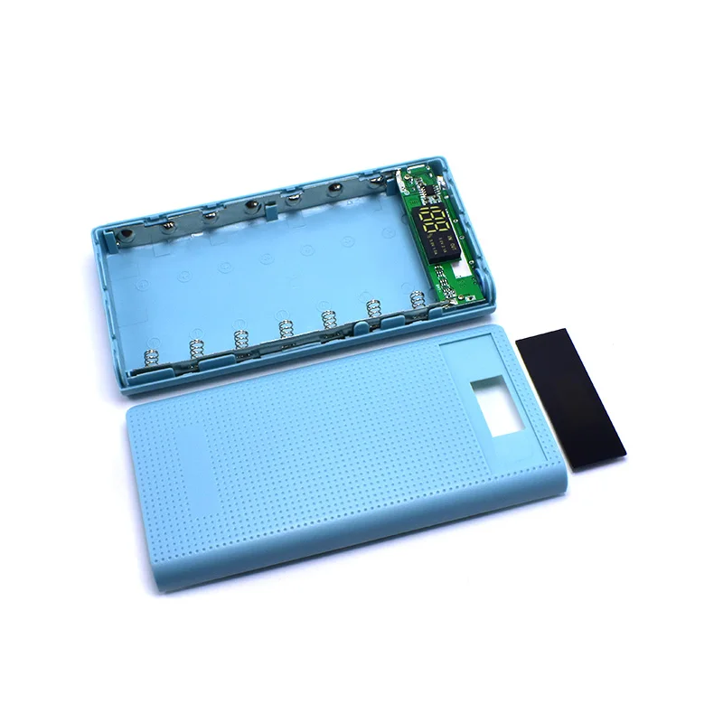 5 V 2.1A 2 USB 7X18650 DIY мобильный Банк питания Чехол Набор батареек зарядное устройство