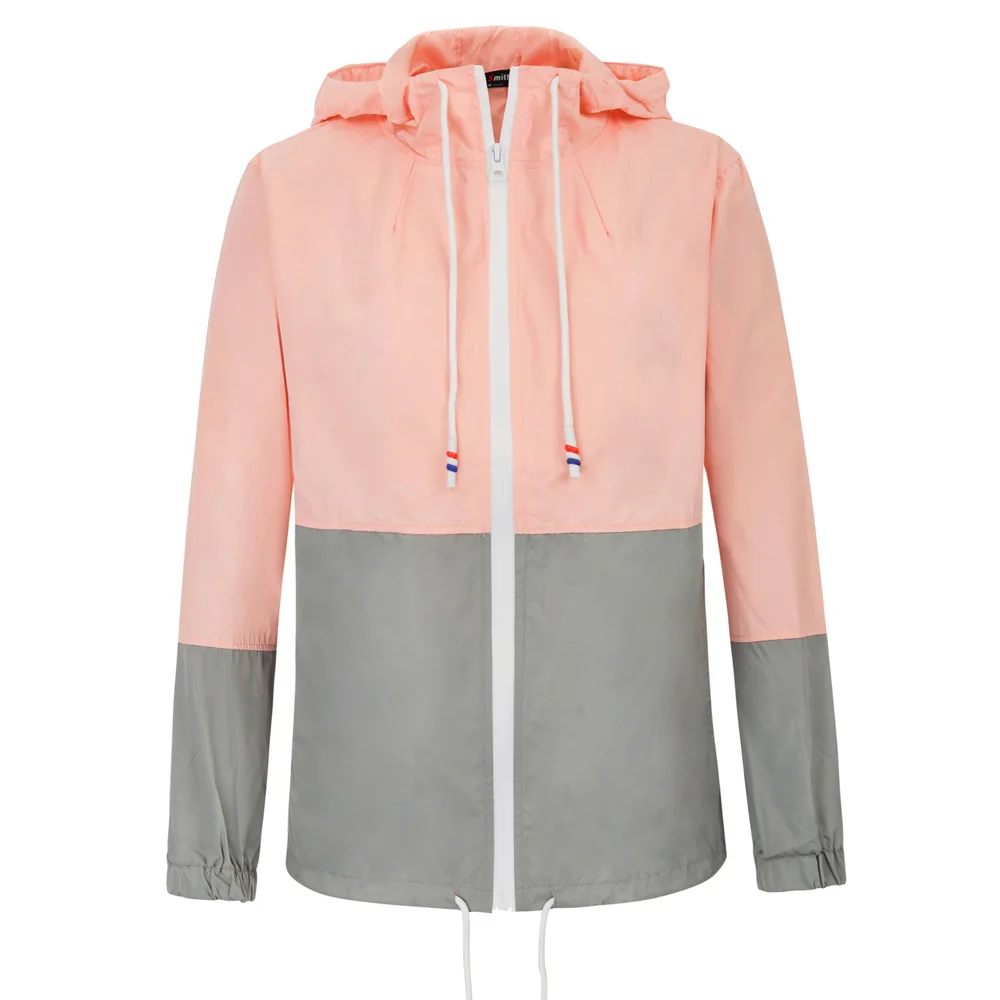 New classic Women Casual jacket Lightweight Sportswear pockets