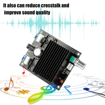 

TDA7498 2*100W Class D Power Amplifier Board Assembled Dual Audio Stereo Digital Module Supports Monolithic Integrated Analog