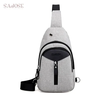 

Male Chest Bag Fashion Casual Oxford Shoulder Bag For Teenager Man Messenger Designer High Quality Travel Men's Crossbody Bags