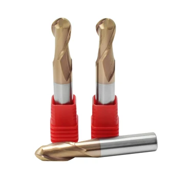 

1pc Coating Tungsten Ball Nose End Milling Cutter Spiral Router Bits Cutter CNC Lathe Engraving Bits Tool Wood Aluminum Steel