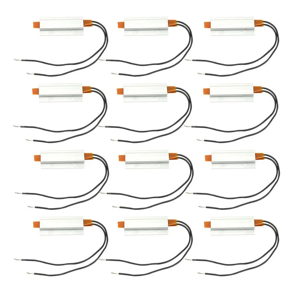 Топ 12 V-220 V термостат алюминиевый нагревательный алюминиевый корпус PTC нагревательный элемент пластина термостатический нагреватель
