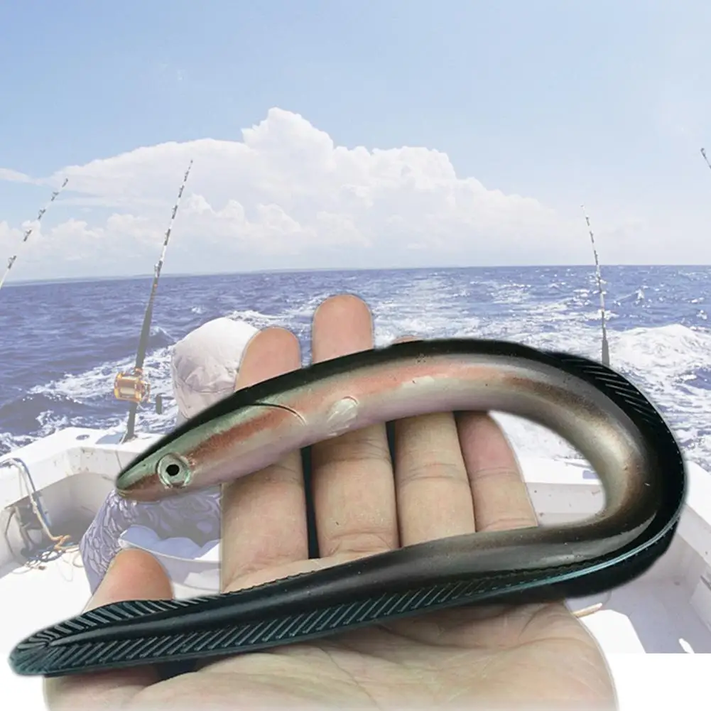 

Fishing Lure 1PCS Catching Fish Supplies Artificial Bait Soft Eel Lure Bait Outdoor Fishing Sea Lures Bait Fishing Gear Tools