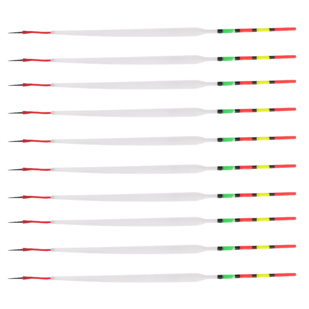 10 шт. пластиковые скользящие поплавки для рыбалки, дрифтерная трубка, Длинные поплавок, индикатор рыбалки с большой плавучестью