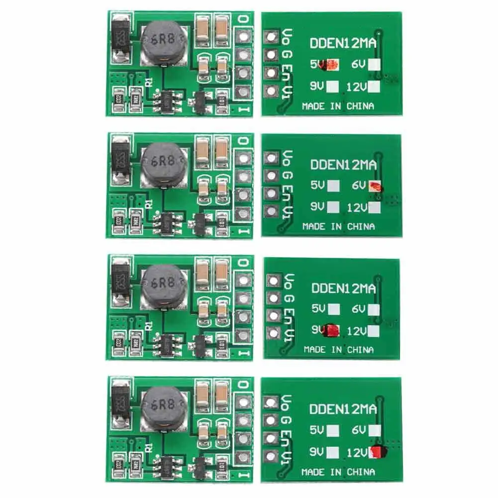 

ON/OFF DC-DC Step-up Boost Voltage Regulator Power Supply Module 2.6-5.5V to 5V/6V/9V/12V