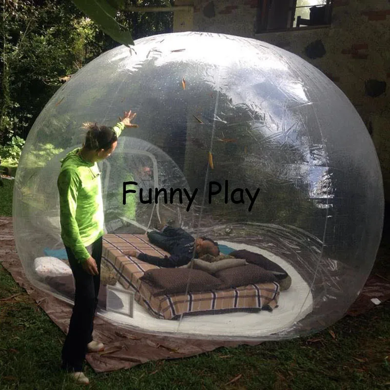 Надувной Шатер Пузыря пузырь отель домик палатка