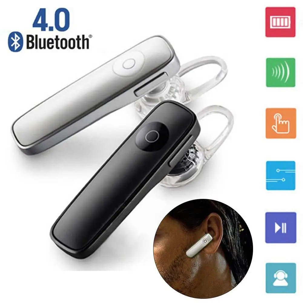 

Stereo Headset Bluetooth Earphone Headphone Mini V4.0 Wireless Bluetooth Handfree Universal for All phone for Iphone