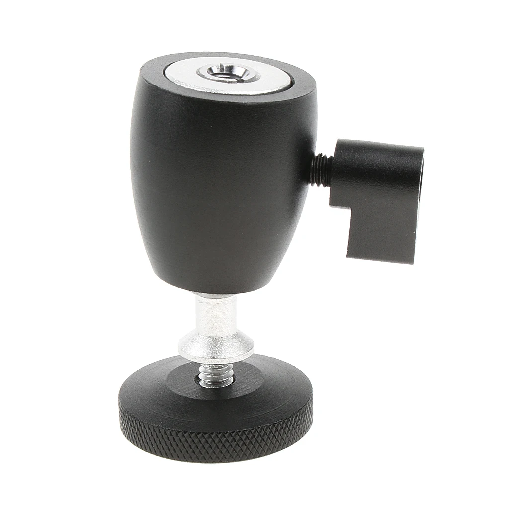 

360 Degree Swivel Ball Head Tripod Monopod Mount Bracket Stand Holder Small Large Size