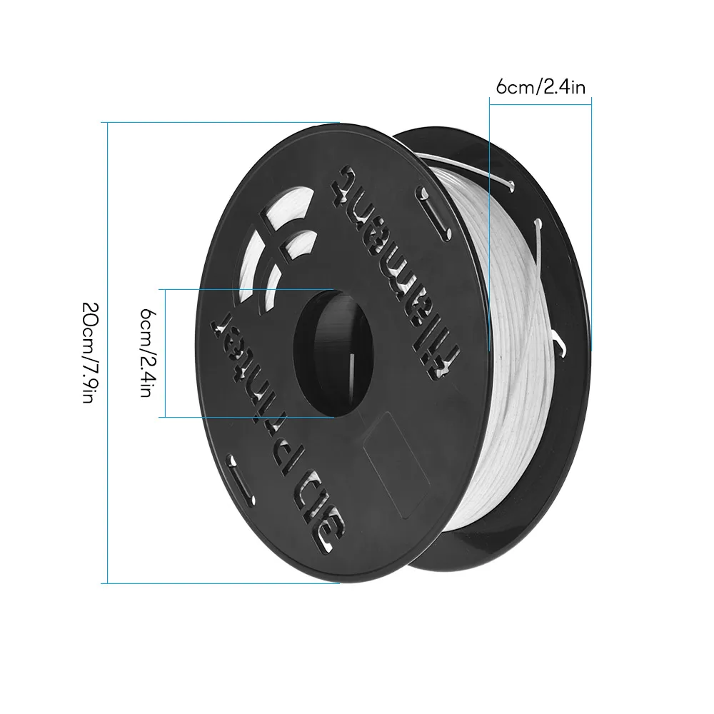 3d принтер PLA нить Материал Поставки мраморный цвет 1,75 мм нить 1 кг(2.2lb)/катушка размерная точность+/-0,02 мм