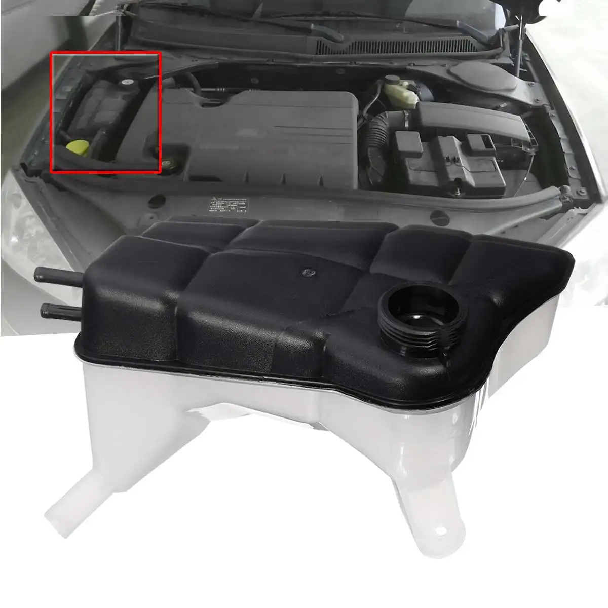 

Expansion Tank Radiator Coolant Water for Ford for Mondeo MK3 2000-2007 IS718K218AB 1117755 1S71-8K218-AB SPK256
