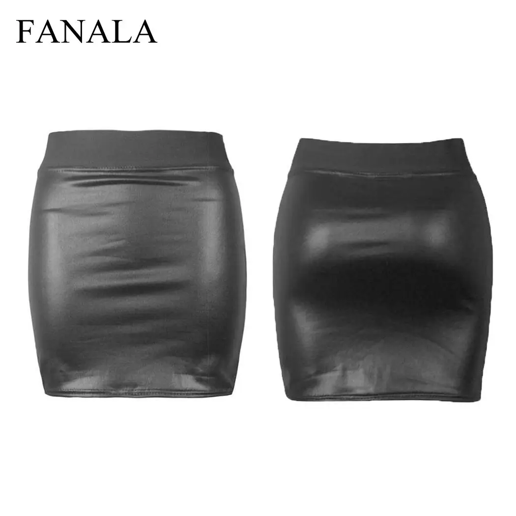 Женская юбка faldas mujer moda однотонные обтягивающие черные мини юбки карандаш из