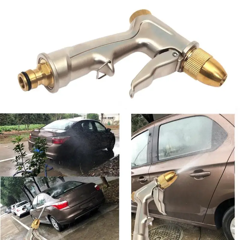 

Garden Water Gun Hose Jet Nozzle Spray Sprinkler Cleaning Tool Car Washing Yard Water Garden Washing Duckbill Sector Water Gun