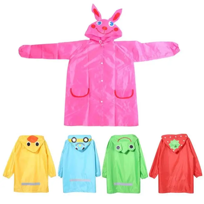 

Childrens' jacket Kids Raincoat Waterproof Coat Kids water proof jacket Cartoon Kids Animal Outdoor cloak raincoat for children
