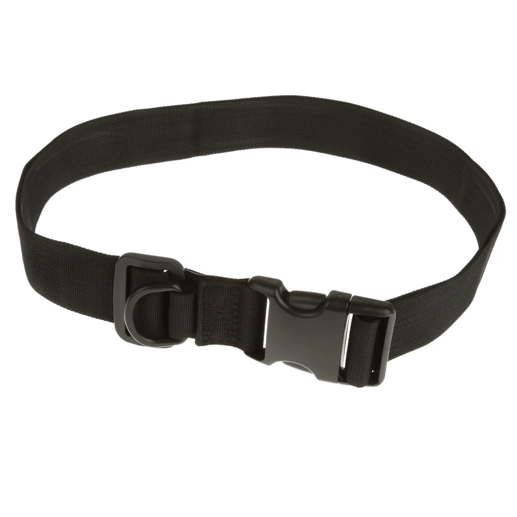 

120cm Adjustable Tactical Belt Waist Belt with Metal Buckle Webbing Riding Hunting Accessories Black