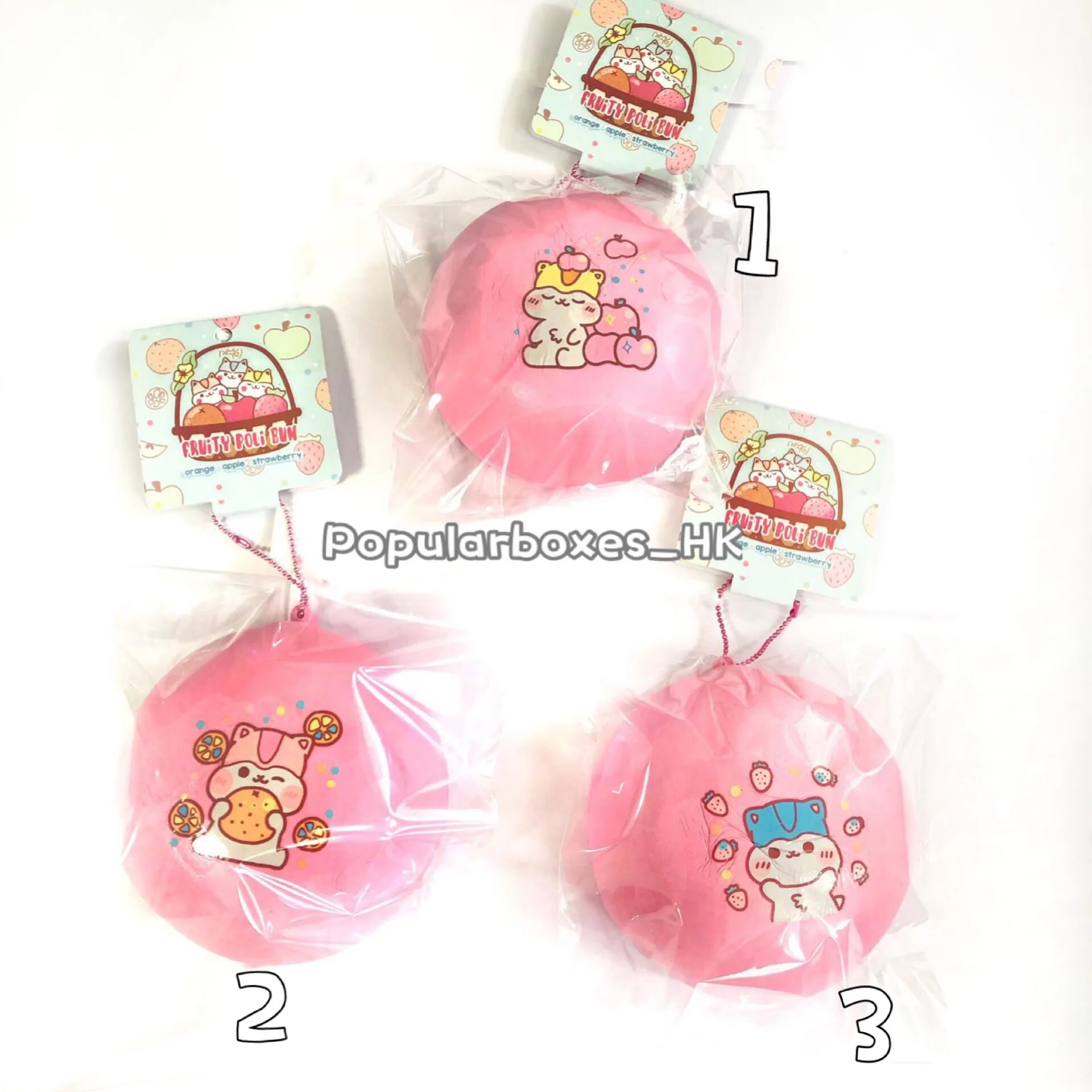 

Popularboxes poli bun Slow Rising Gift Toy