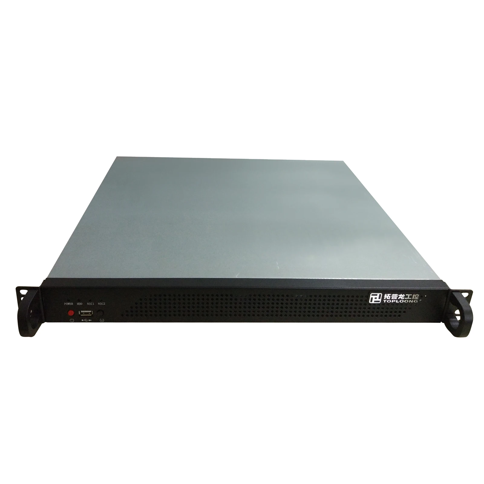 

factory outlet 1U industrial chassis 19 inches rack-mounted server computer case TOP1U420C ATX motherboard 1.0MM customizable