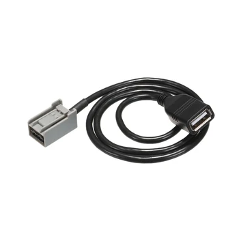 

Fit For Honda Platinum Rui Accord Odyssey Song Poetry Aux USB Adapter Cable 90cm Car Accessories