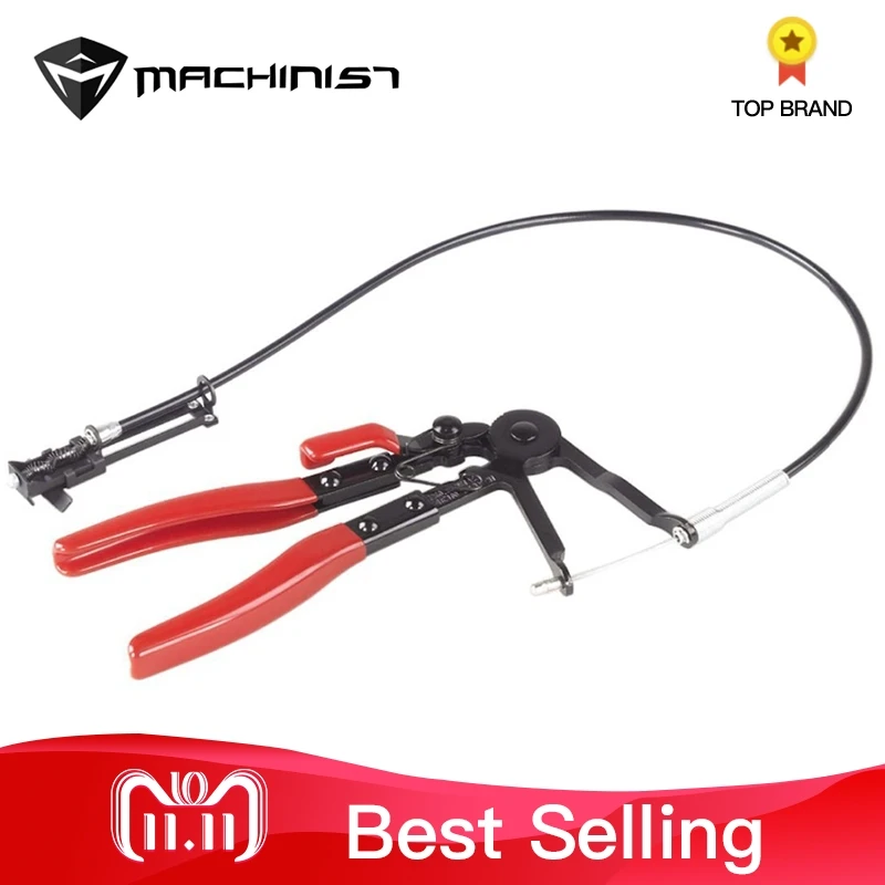 Auto Pliers Tools Cable Type Flexible Automotive Hose Clamp Wire Long