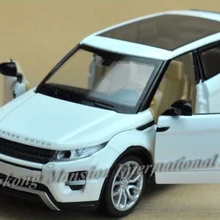 Escala 1:32 para Range Rover Evoque Diecast aleación Metal lujo coche modelo todoterreno colección vehículo modelo Pull Back sonido y coche ligero