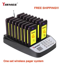 Resturant Pager Queue Management Waiter Calling System Waiter Pager Call Customer For Restaurant Church Wireless Pager electronic customer relationship management